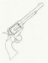 Colt Python Revolver Tattoo Drawing Sketch Coloring Page sketch template