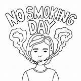 No Smoking Day Sheet coloring Page  Download Print Or Color Online sketch template