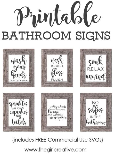 Free Printable Funny Bathroom Quotes - ShortQuotes.cc