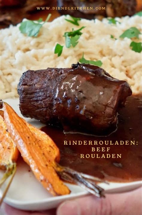 Authentic German Beef Rouladen (Rinderrouladen) | Recipe | Red wine steak recipe, Beef, Rouladen