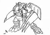 Metal Greymon Coloring Pages sketch template