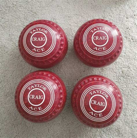 Thomas Taylor Ace Bowls Size 3 - Colour Speckled Maroon | in Andover ...