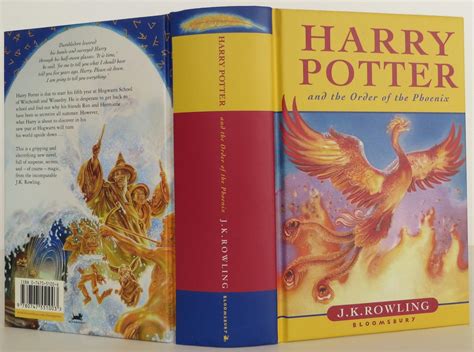 Harry Potter Order Phoenix Book - hrmzaer