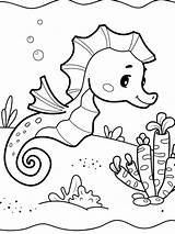 Seahorse Coloring Pages Bring Majestic Sea Creatures To Life 🌊🐴  sketch template