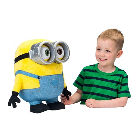 Minions 36cm Talking Minion Bob Plush :: Buy from Smyths Toys on The UK ...