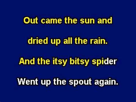 Barney Itsy-bitsy Spider Song