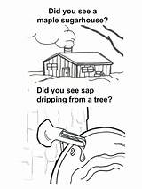 Maple Syrup Coloring Pages sketch template