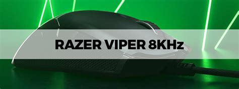 Razer Viper 8KHz Review - The Tech Lounge