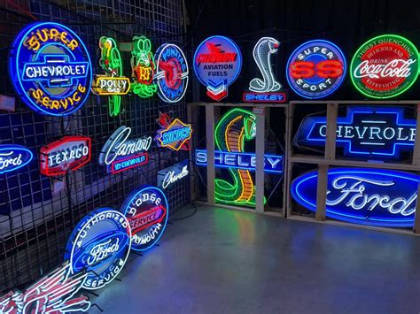 15 Brilliant ways to decorate your garage with custom neon signs