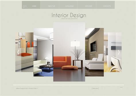 Modèle SWiSH #34884 pour site de design intérieur