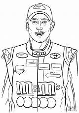 Race Car Driver Coloring Page sketch template