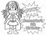 coloring clipart For Girl Superheros  Clipground sketch template