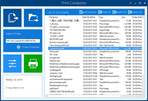 Version History - Print Conductor