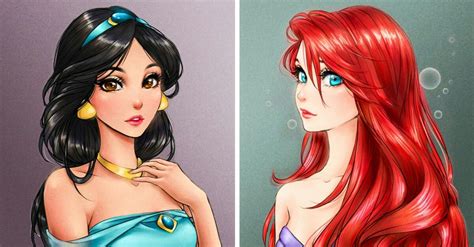 Princesas De Disney En Anime