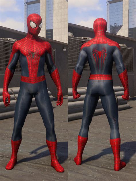 Amazing 2 suit update : r/SpidermanPS4