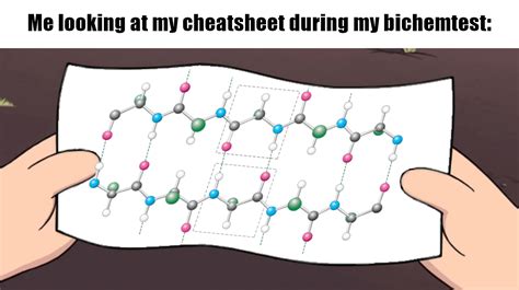 Let the Biochem memes keep coming : r/chemistrymemes