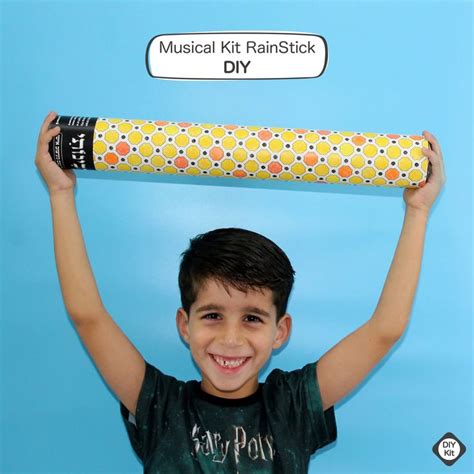 DIY Musical Rainstick Kit for kids, Kids Craft Kits, DIY Activity kit, Kids Coloring Patterns ...