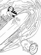 Walt Disney Coloring Pages  Moana Waialiki Characters sketch template