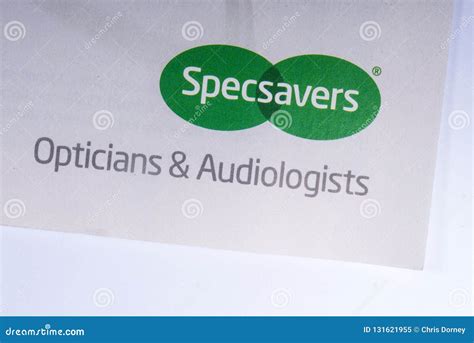 Specsavers Company Logo editorial image. Image of companies - 131621955