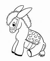 Free Printable Donkey Coloring Pages For Kids sketch template