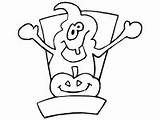 Coloring Ghost Letter Pages Halloween Printable Preschoolers Preschool  sketch template