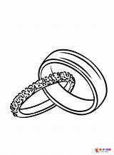 Wedding Ring Coloring Pages Printable For Free Download sketch template