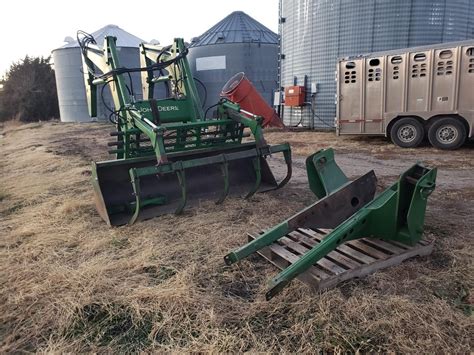 John Deere 740 Classic Self Leveling Loader W/Grapple Bucket BigIron ...