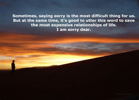 Sorry Quotes For Her - Sincere Apology Picture Messages - Zitations