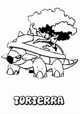 Grotle pokemon coloring Pages Download And Print For Free sketch template
