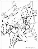 20 Venom Coloring Pages Free PDF Printables sketch template