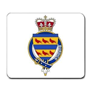 Amazon.com : Burdick or Burdett England Family Crest Coat of Arms Mouse ...