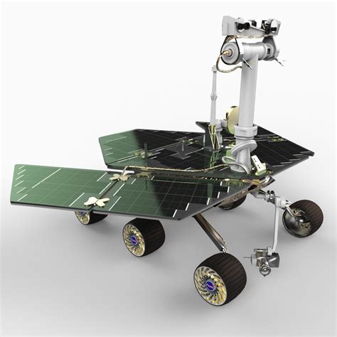 mars rovers 3d model