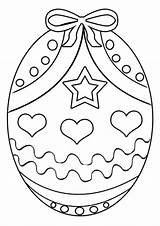 Free Printable Easter Egg Coloring Pages For Kids sketch template