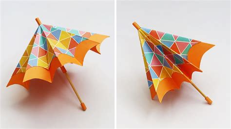 Origami Umbrella: Easy Instructions For A Creative Papercraft – easy origami tutorial