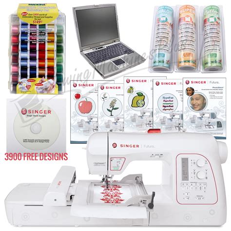 Singer XL-580 Futura Embroidery Machine I WANT IT ALL SPECIAL!
