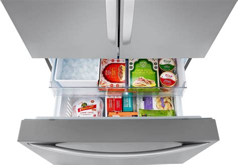 LG Standard-Depth MAX 31.7 Cu. Ft. French Door Smart Refrigerator with Internal Water Dispenser ...