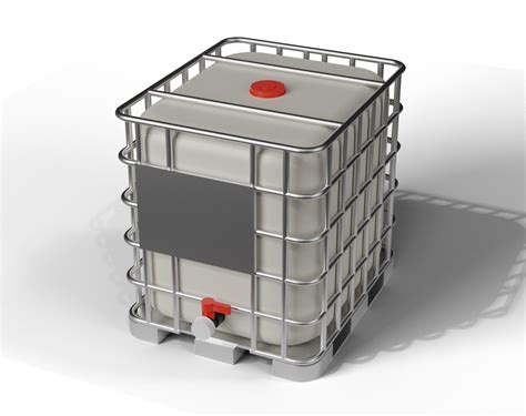 1000-litre IBC container BIM OBJECT: free BIM file downloads e.g ...