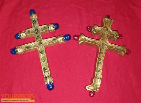 Uncharted Golden Crosses replica movie prop