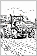 30 tractor coloring Pages Free PDF & PNG Printables sketch template