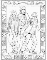 Harry Potter Coloring Pages  Free Printable For Kids sketch template