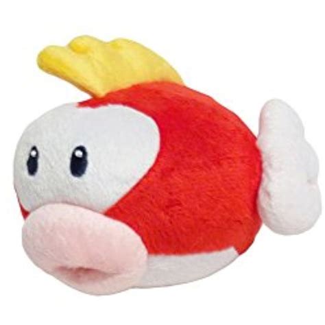 Mario Bro: 6-inch Cheep Cheep Flying Fish Plush Doll >>> Details can be ...