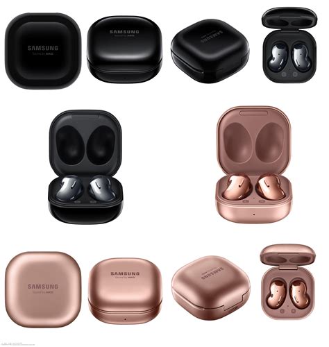 Новейшие Samsung Galaxy Buds Live в высоком разрешении под всеми углами