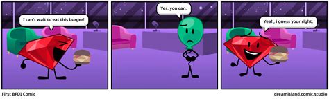 First BFDI Comic - Comic Studio