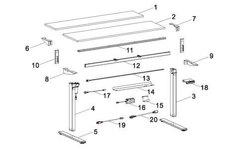 FLEXISPOT EF1S-4824N Duplex Standing Desk Installation Guide