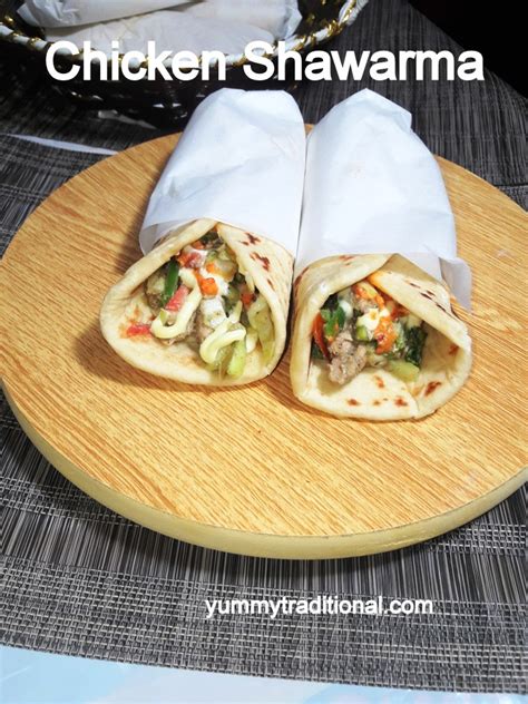 Chicken Shawarma Recipe - Yummy Traditional