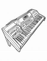 Premium Vector  Musical Instrument Coloring Page sketch template