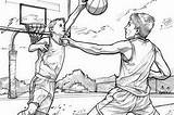 Premium Photo  Coloring Page Two Young boys Energetically Play sketch template