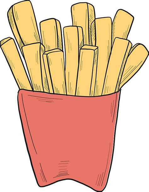 French fries clipart. Free download transparent .PNG | Creazilla
