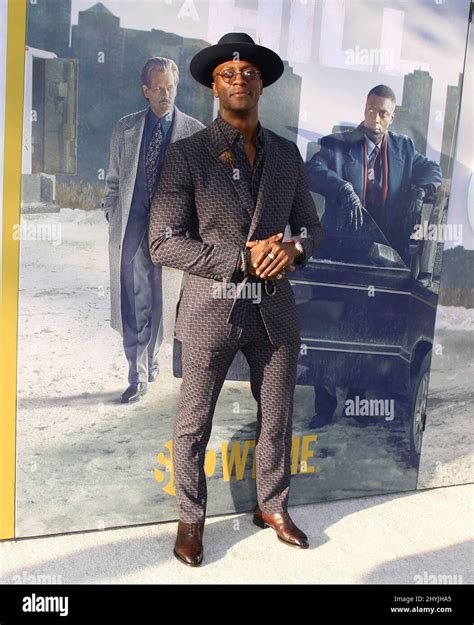 Aldis Hodge attending the premiere of Showtime's City On A Hill in New ...