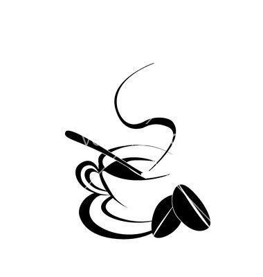 Coffee cup silhouette vector art - Download vectors - 940404 | Coffee ...
